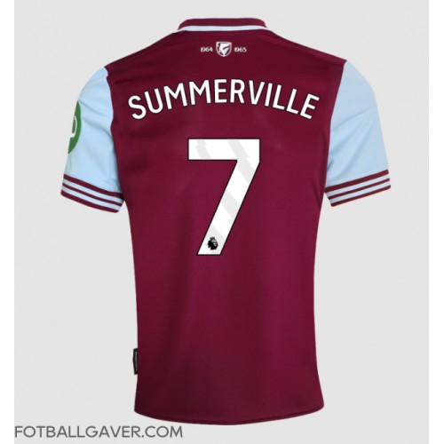West Ham United Crysencio Summerville #7 Fotballklær Hjemmedrakt 2024-25 Kortermet West Ham United Crysencio Summerville #7 Fotballklær Hjemmedrakt 2024-25 Kortermet